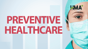 A Doctor Wearing A Surgical Mask Working As Preventive Healthcare Professional