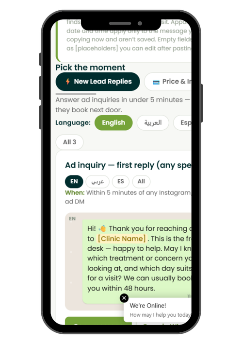 Whatsapp Template Generator Preview